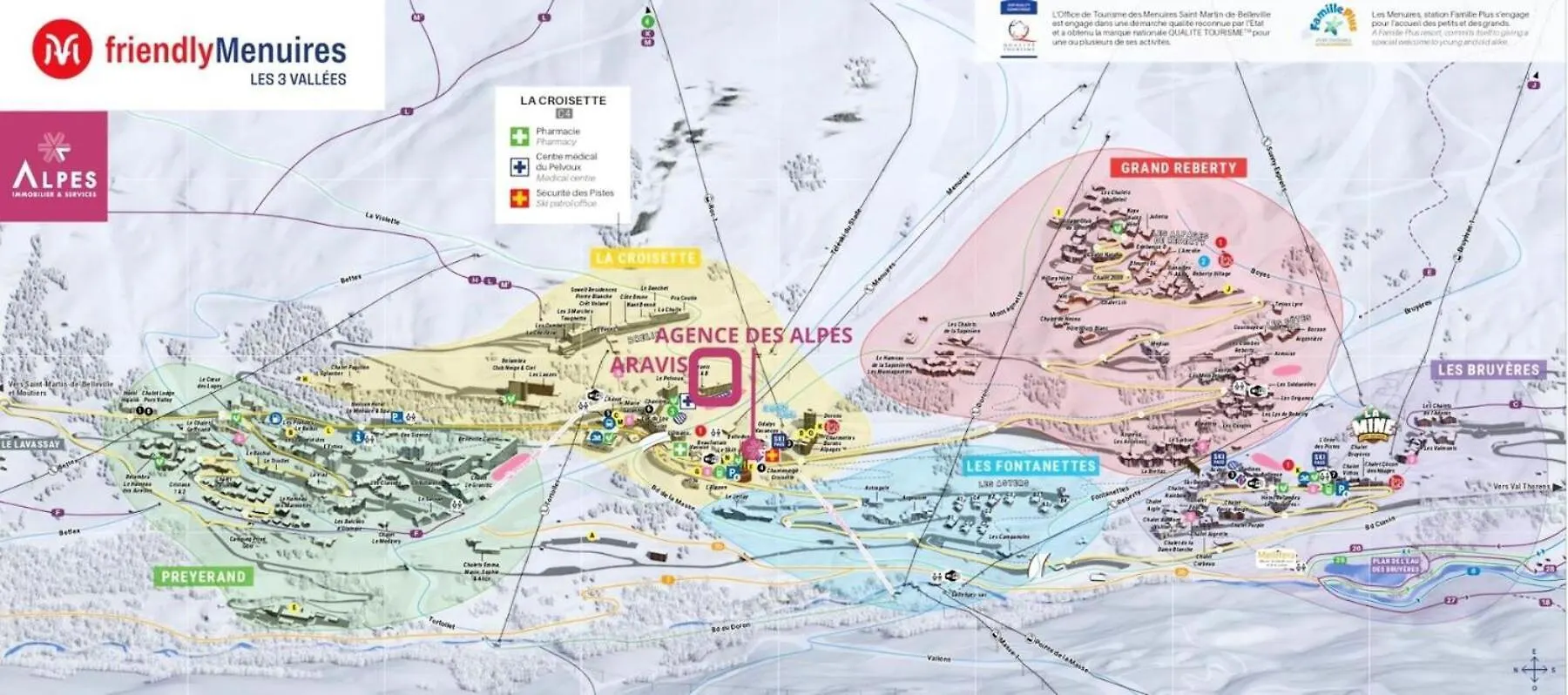 Residence Aravis - Appartement 6 Pers Station Des 3 Vallees Mae-4834 Saint-Martin-de-Belleville Apartment